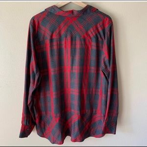 cabi blouse high low hem